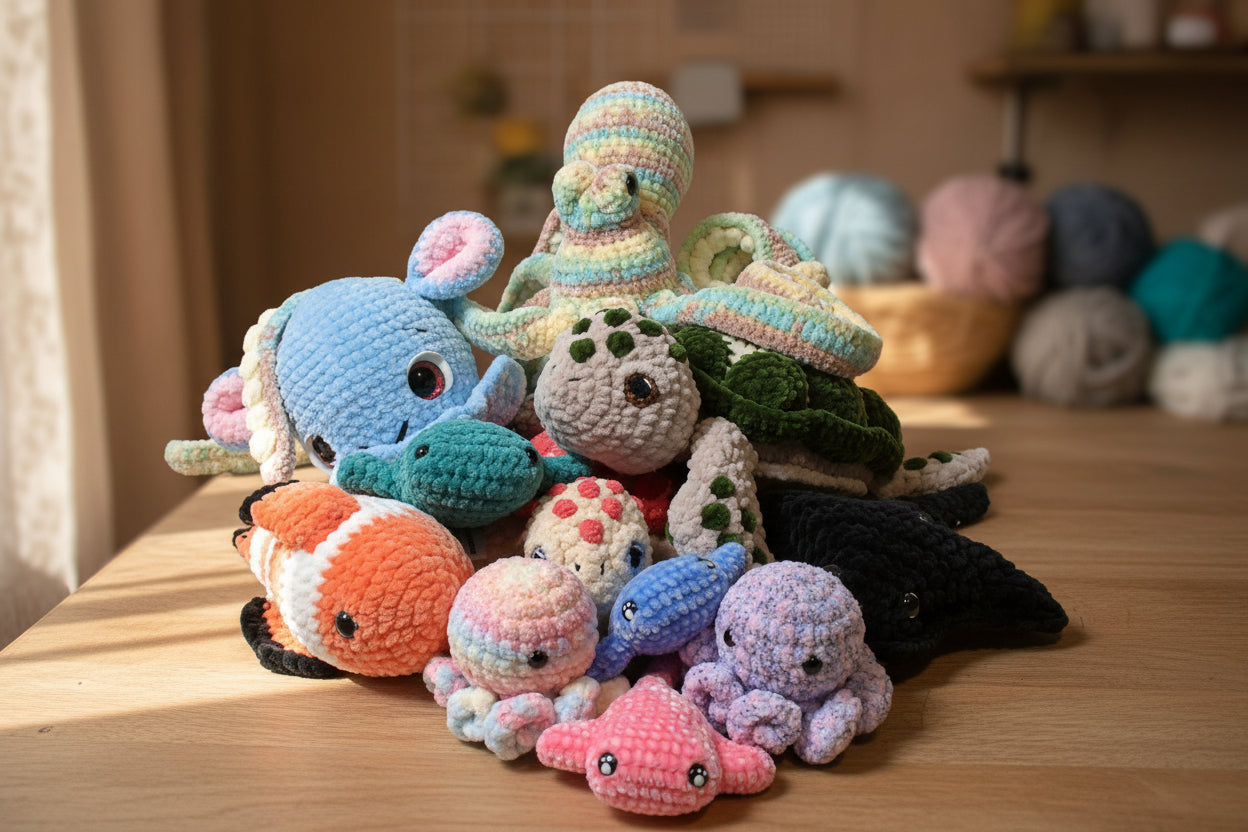 Ocean - Crochet Sea Life